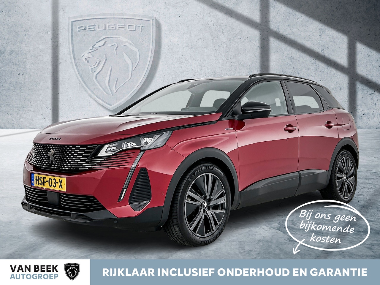 Peugeot 3008 - Plug-Hybrid 225pk Automaat GT | Rijklaar | panorama dak | elektrische achterklep | - AutoWereld.nl