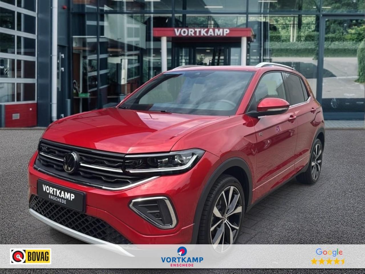 Volkswagen T-Cross - 1.5 TSI DSG R-LINE TREKHAAK/CAMERA/CARPLAY/ACC/STOELVERW - AutoWereld.nl