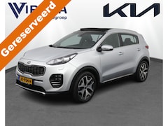 Kia Sportage - 1.6 T-GDI 4WD GT-PlusLine Automaat - Schuif-/kanteldak - Stoelverwarming-/ventilatie - 160