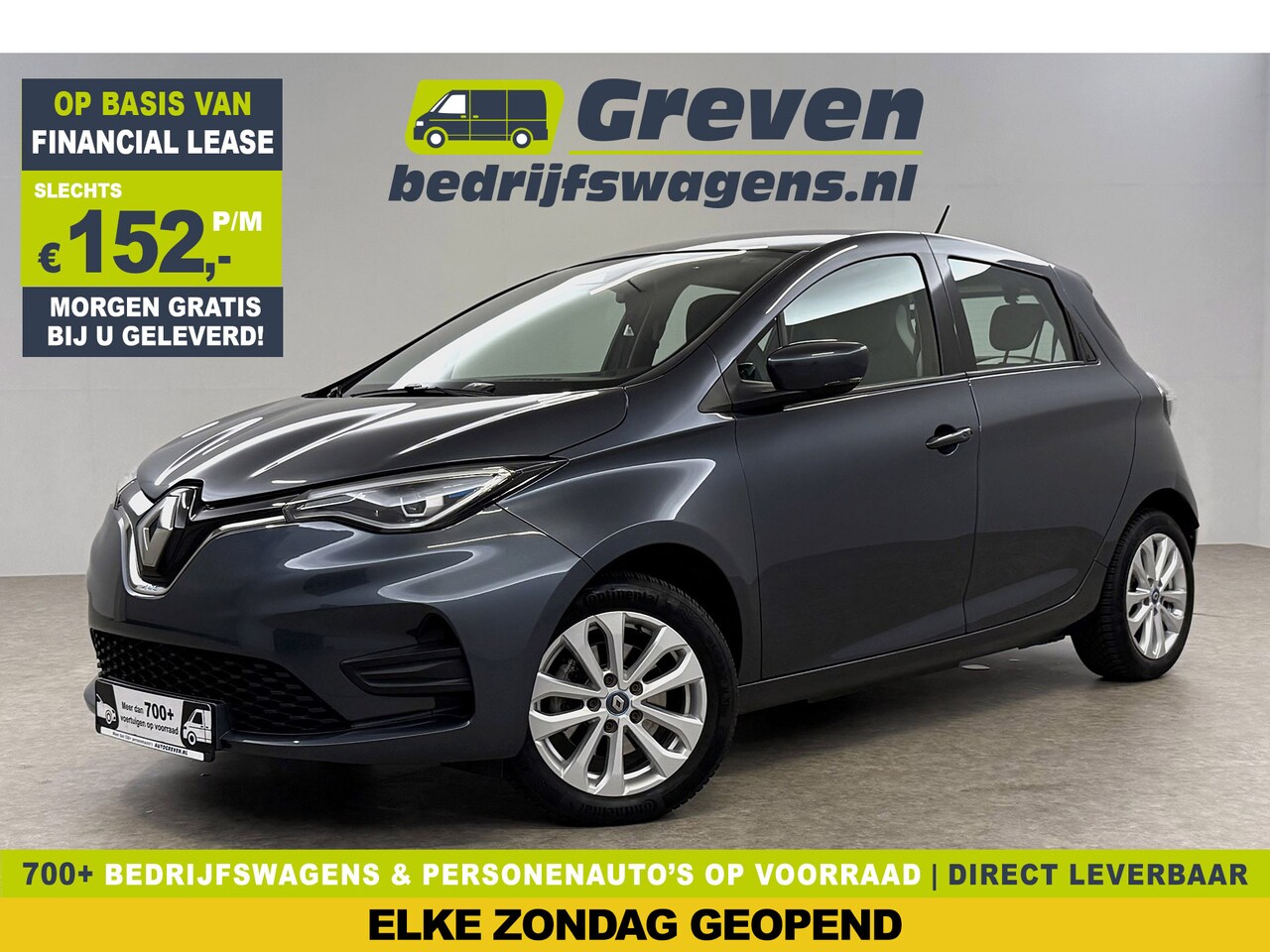 Renault Zoe - 52 kWh EXPERIENCE Limousine Huur-Accu LED Airco Virtual Cruise Navigatie 16''LMV - AutoWereld.nl
