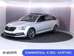 Skoda Superb Combi - 1.5 TSI ACT Sportline Business 150 pk Automaat (DSG) | Verlengde garantie | Navigatie | Pa