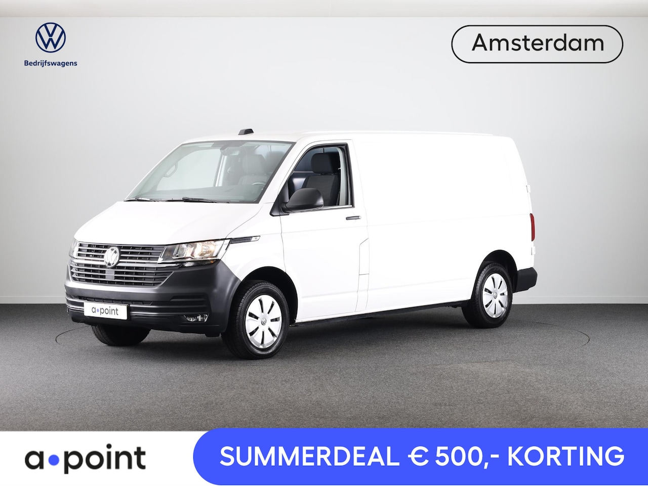 Volkswagen Transporter - 2.0 TDI L2H1 28 Comfortline 110 pk | Verlengde garantie | Navigatie| Trekhaak | Parkeersen - AutoWereld.nl