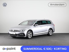 Volkswagen Passat Variant - 1.5 TSI R-Line Business 150 pk Automaat (DSG) | Verlengde garantie | Navigatie | Parkeerse