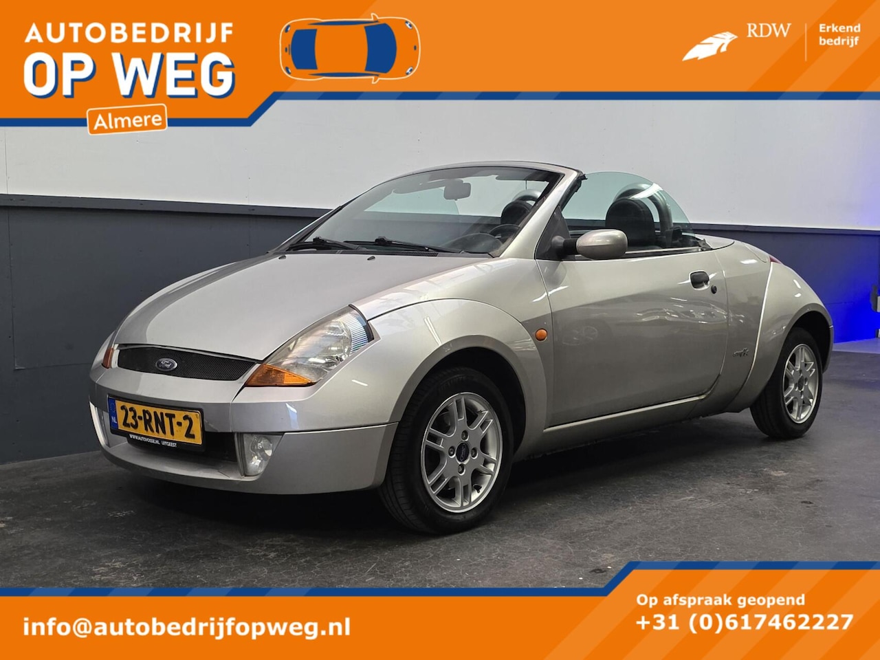 Ford Streetka - 1.6 | Cabrio | Airco | Stoelverw. - AutoWereld.nl