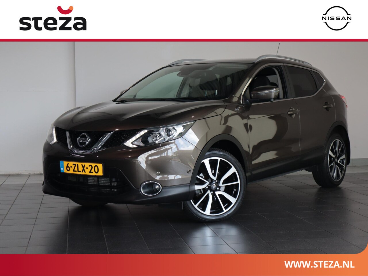 Nissan Qashqai - 1.2 Tekna | Automaat | Trekhaak | 360 camera - AutoWereld.nl