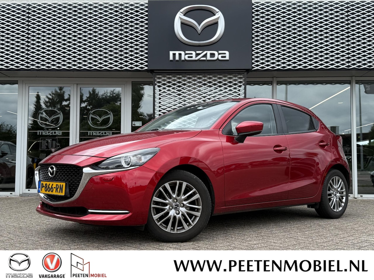 Mazda 2 - 1.5 Skyactiv-G Luxury | CRUISE CONTROL | STOELVERWARMING | CLIMATE CONTROL | LANE ASSIST | - AutoWereld.nl