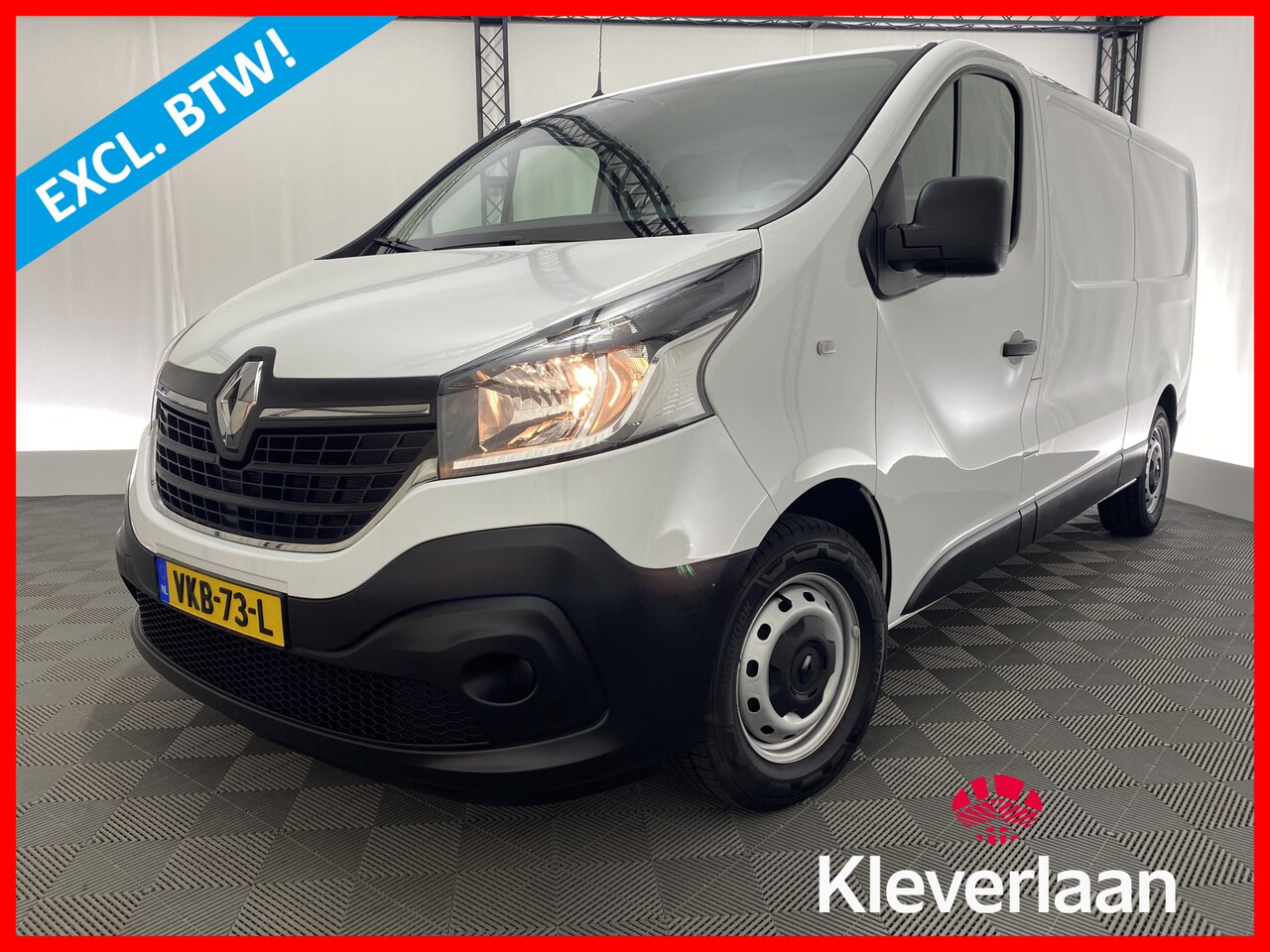 Renault Trafic - 120 pk T29 L2H1 Comfort | Prijs ex Btw | 3-persoons | Airco | Trekhaak - AutoWereld.nl