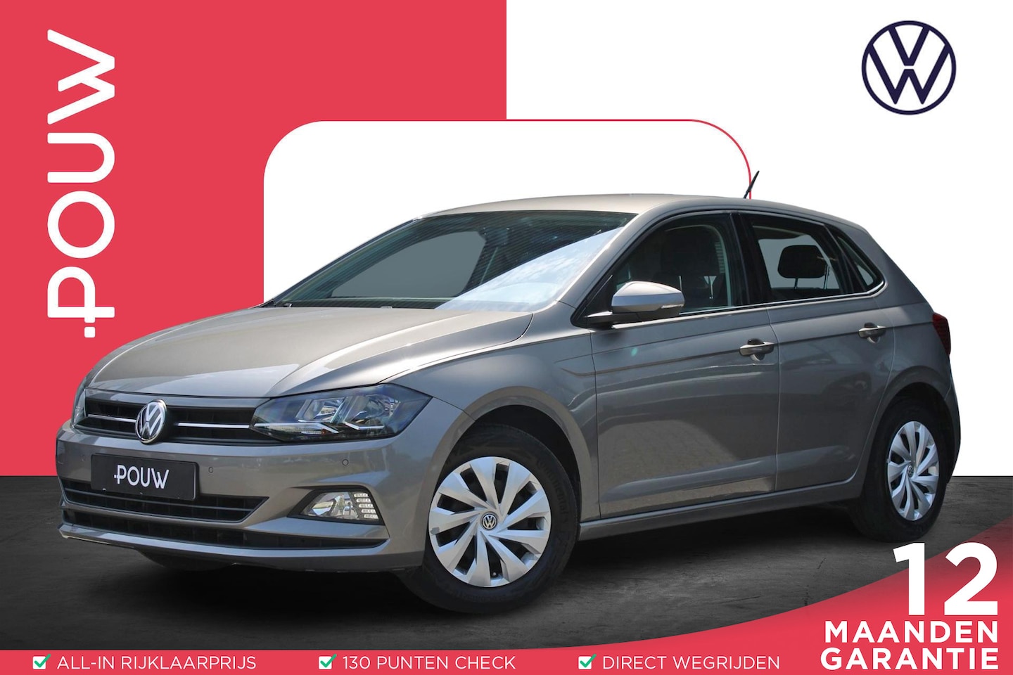 Volkswagen Polo - 1.0 TSI 95pk Comfortline | Parkeersensoren | Navigatie | Apple Carplay & Android Auto - AutoWereld.nl