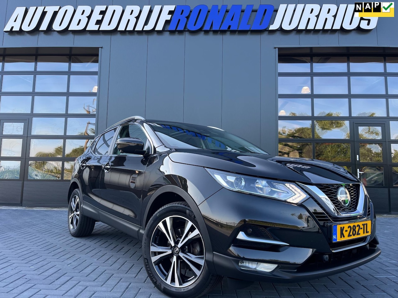 Nissan Qashqai - 1.3 DIG-T Design Edition NL.Auto/360Camera/Panoramadak/Climatronic/Navigatie/1Ste Eigenaar - AutoWereld.nl