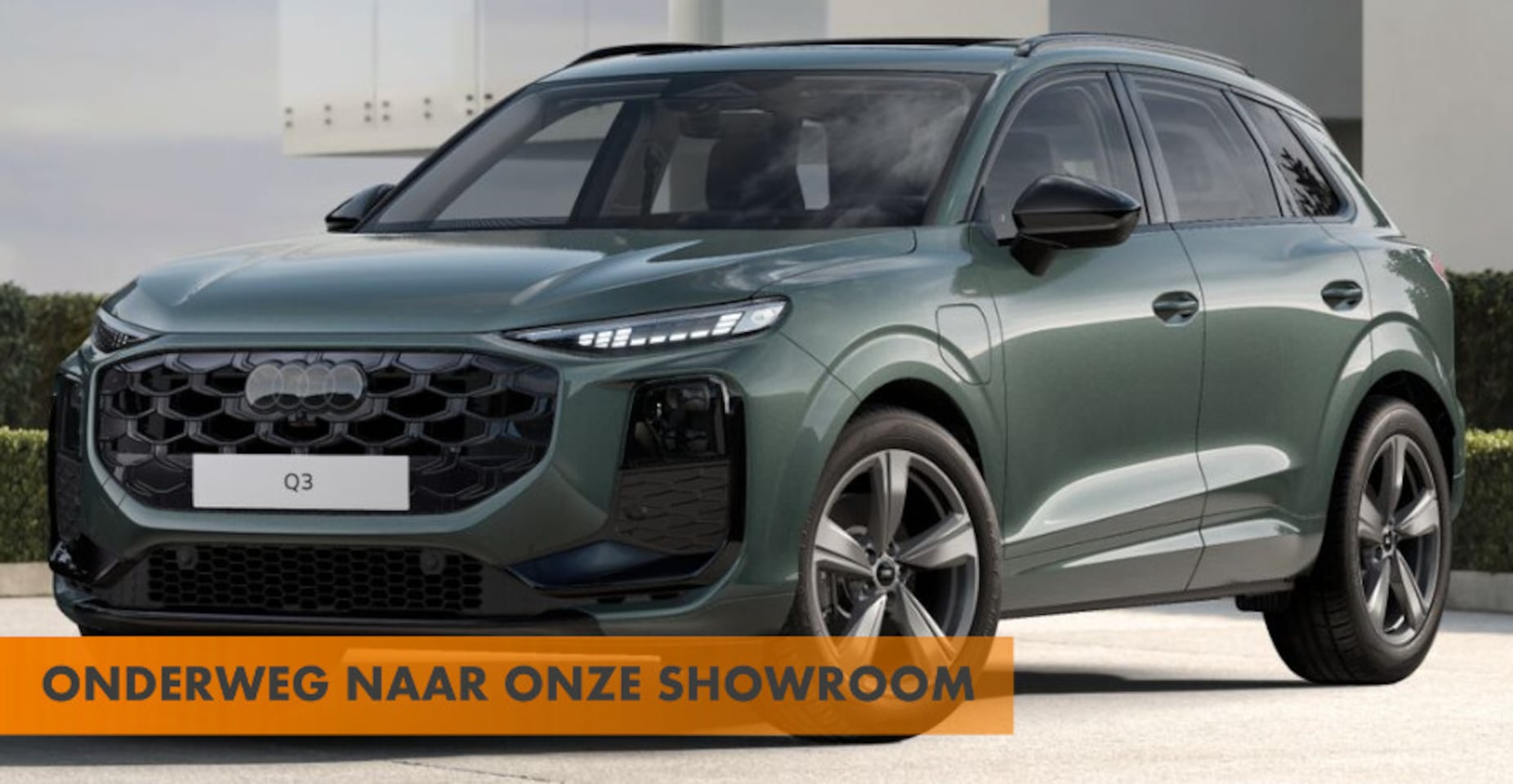 Audi Q3 - e-Hybrid S-Line 272PK l Nieuw model 2026 l Panoramadak l Saliegroen - AutoWereld.nl