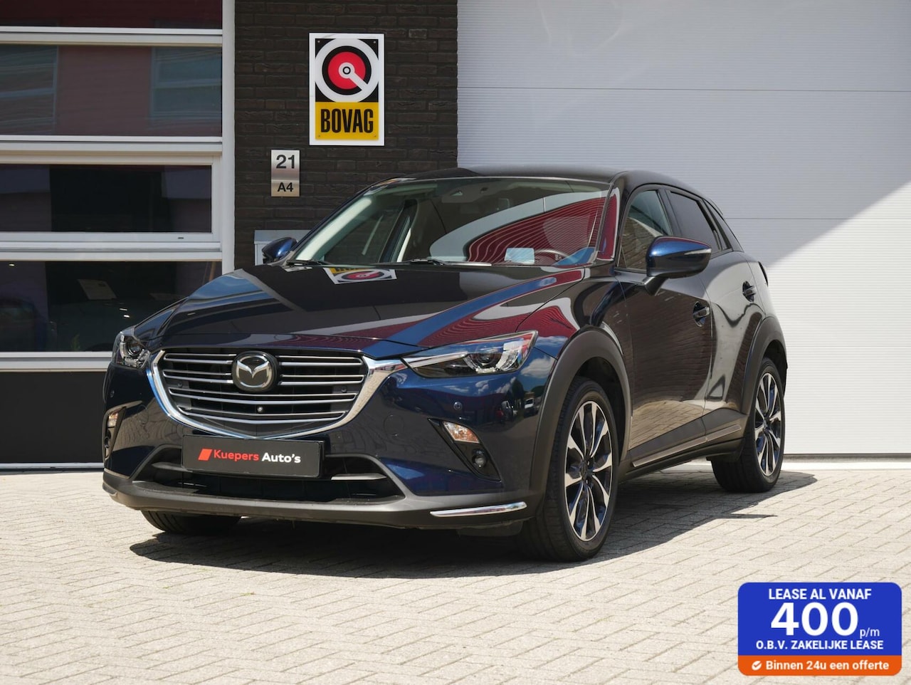 Mazda CX-3 - 2.0 SkyActiv-G 121 Luxury Leder| ACC| BOSE| HUD| - AutoWereld.nl