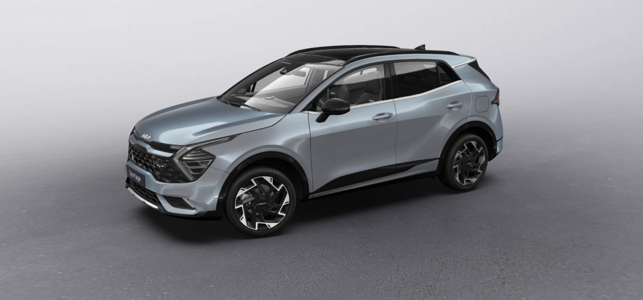 Kia Sportage - GT-Line 1.6 T-GDi Plug-in Hybrid Elektrisch + Benzine AWD SUV Lunar Silver - AutoWereld.nl