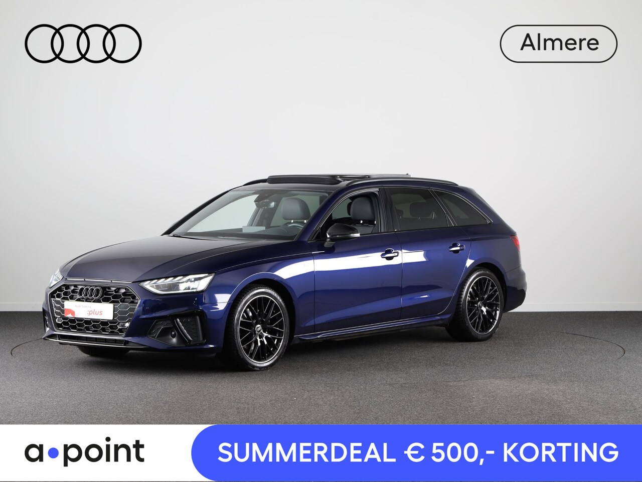 Audi A4 Avant - 35 TFSI S edition Competition 150 pk S-tronic | Verlengde garantie | Navigatie | Panoramad - AutoWereld.nl