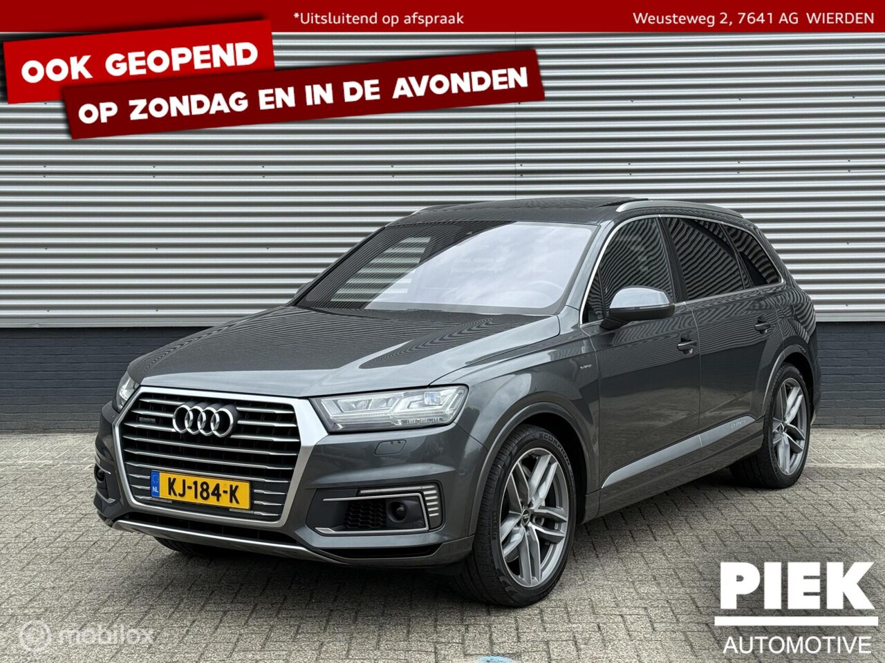 Audi Q7 - 3.0 TDI e-tron quattro Sport S-Line PANORAMADAK - AutoWereld.nl