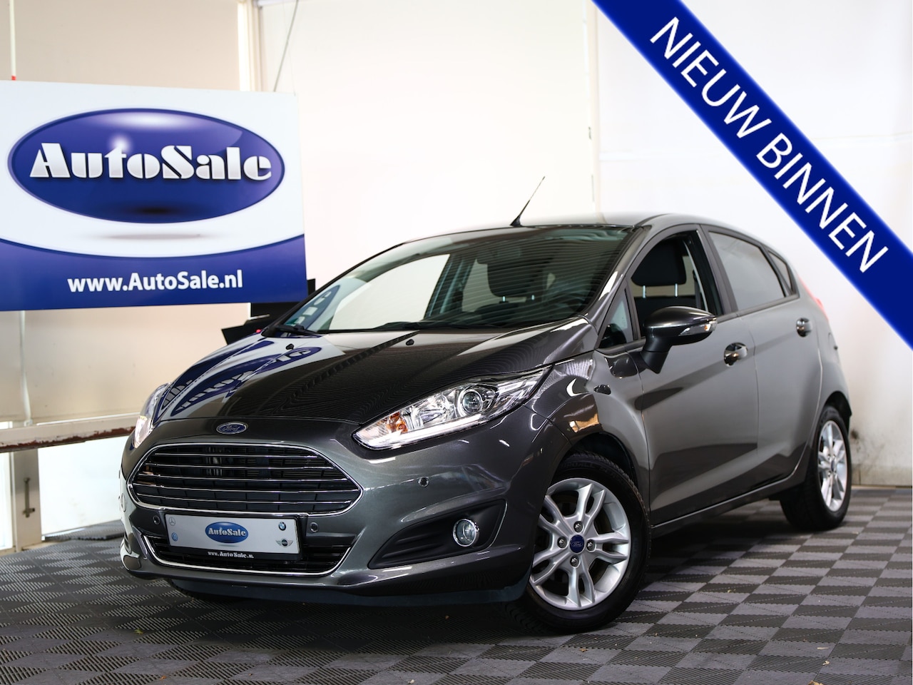 Ford Fiesta - 1.0 EcoBoost Titanium PDC AIRCO STOELVW NAVI '16 - AutoWereld.nl