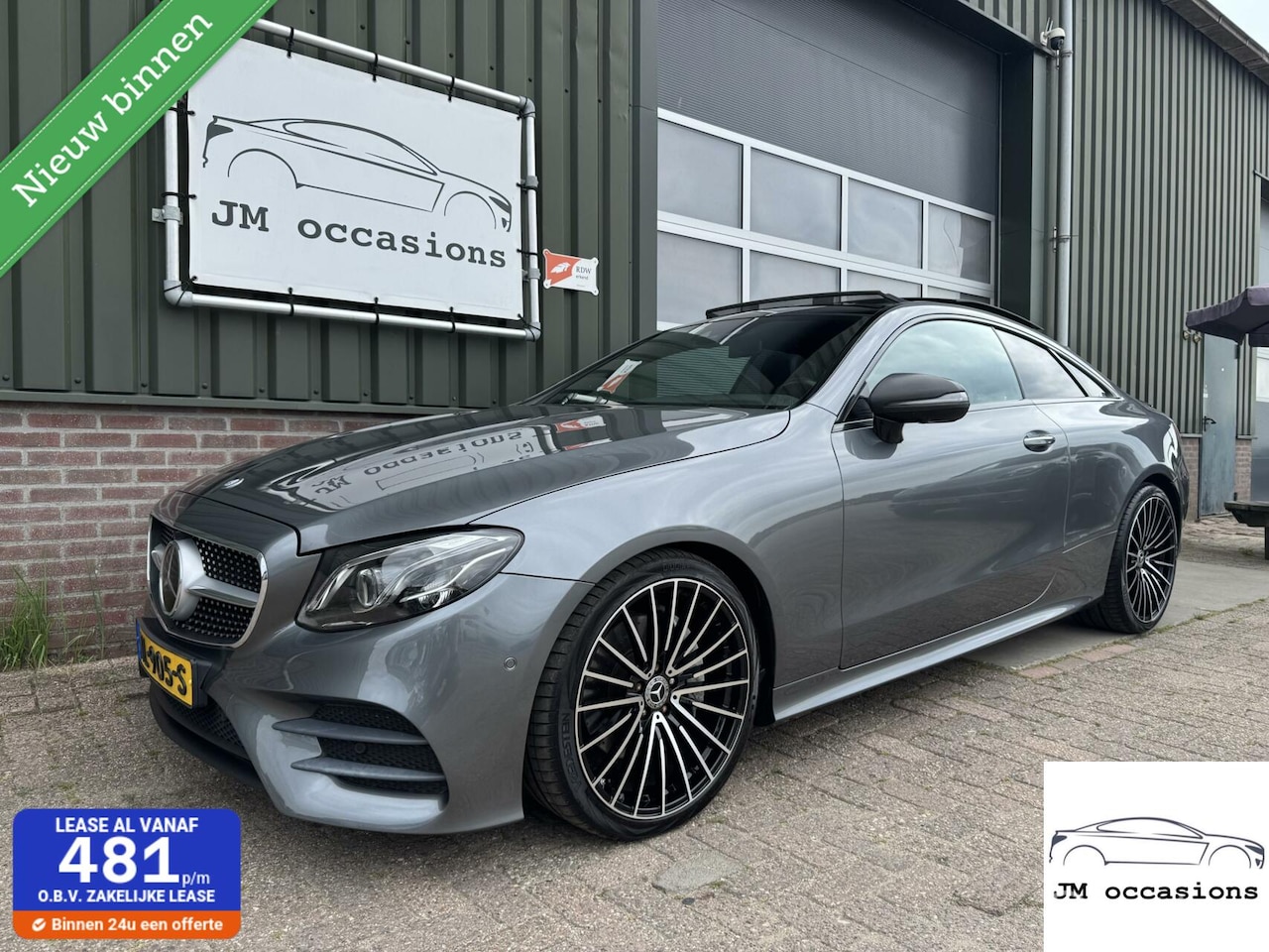 Mercedes-Benz E-klasse Coupé - 200 Edition 1|Burmeister|Pano|Camera| - AutoWereld.nl