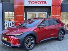 Toyota bZ4X - PREMIUM 71KWH 3-FASE LEDER EL-ACHTERKLEP BLISS MEMORY-SEAT 20"LMV 360GR-CAMERA P-SENSOREN