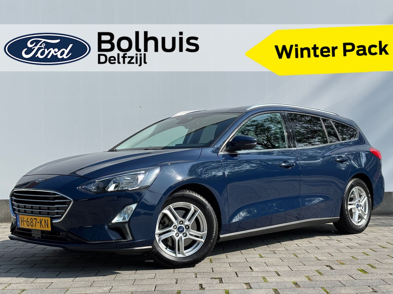 Ford Focus Wagon - EcoBoost 125PK Trend Edition Business Climate I Winter Pack I Keyless I Priv. Glass I 16"L - AutoWereld.nl
