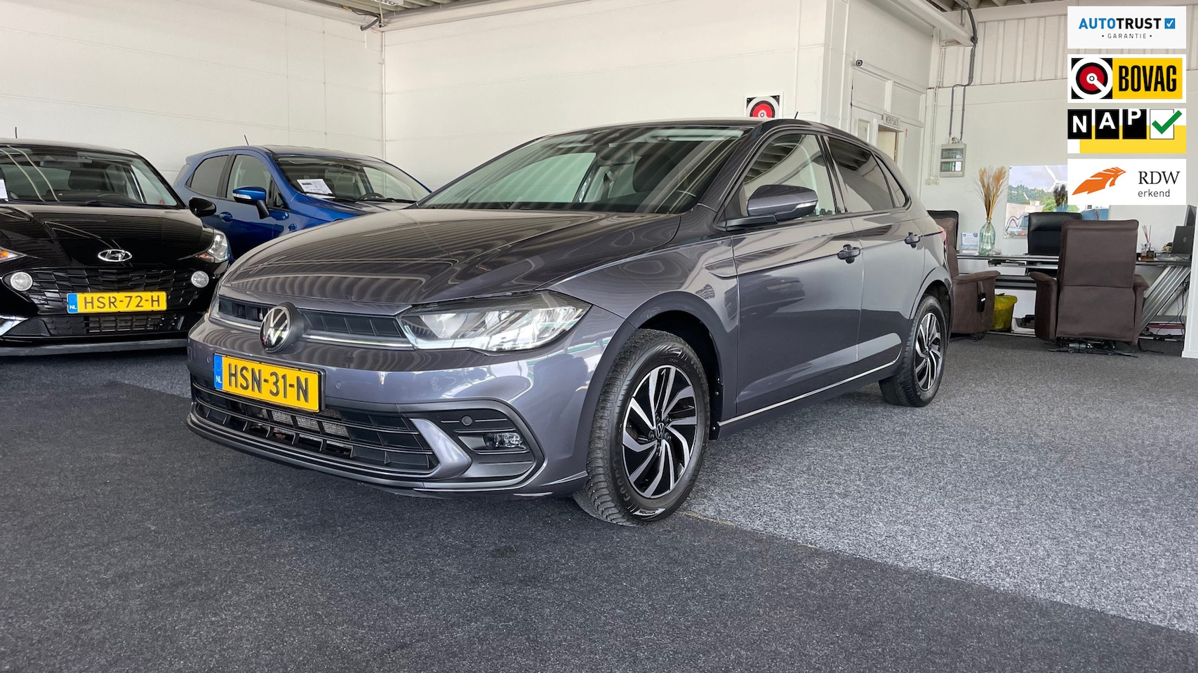 Volkswagen Polo - 1.0 TSI Life Business 1.0 TSI Life Business, Automaat, Climate, Carplay, Led, Lichtmetaal. - AutoWereld.nl