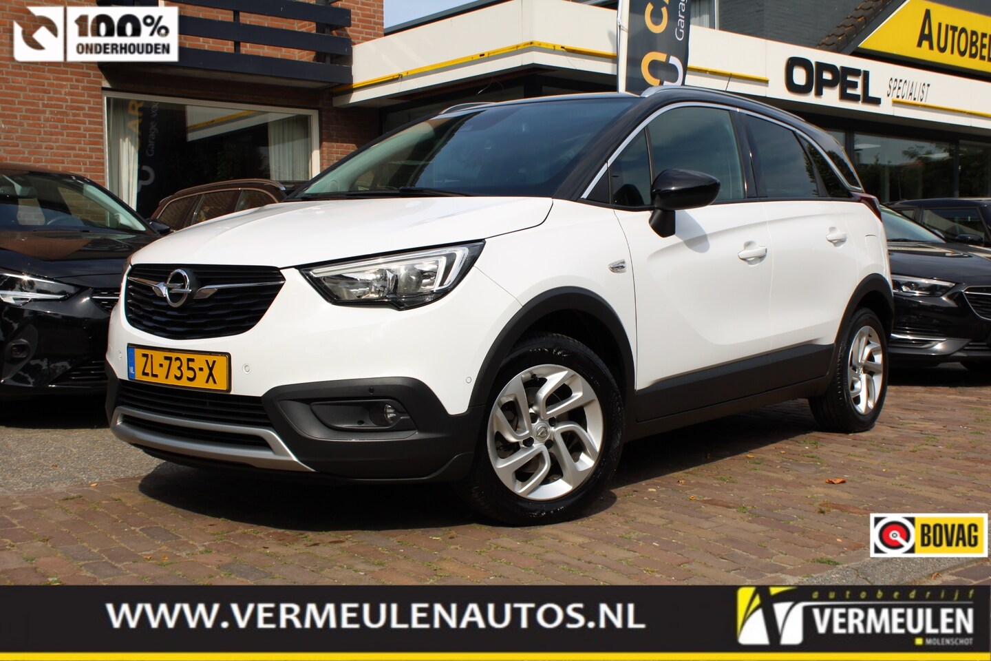 Opel Crossland X - 1.2 Turbo 110PK Innovation + 16"/ Navi/ Clima/ Camera/ Park-Assist/ Winterpakket/ NL auto - AutoWereld.nl