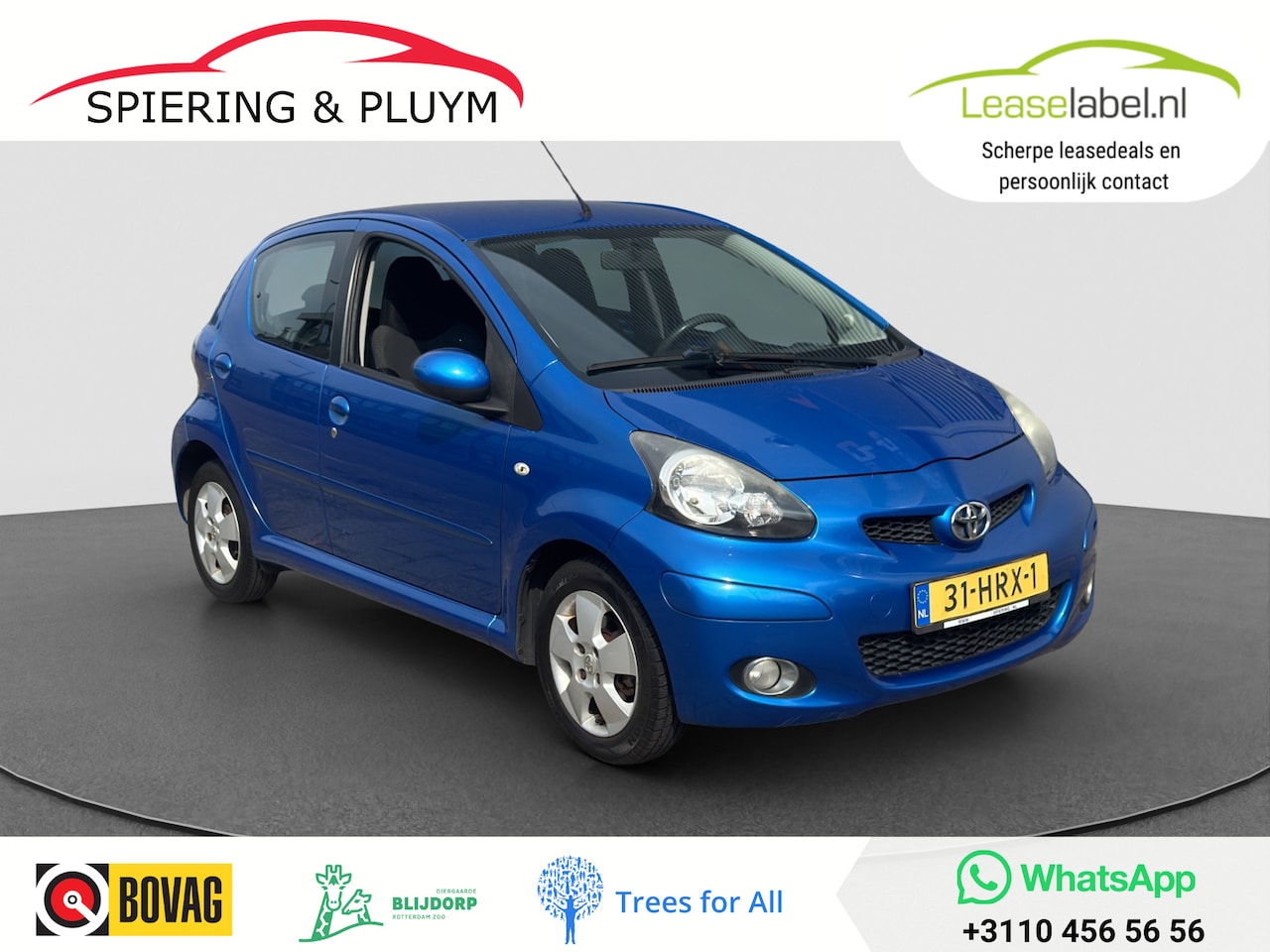 Toyota Aygo - 1.0-12V Dynamic Blue | AC | LMV | NL Auto - AutoWereld.nl