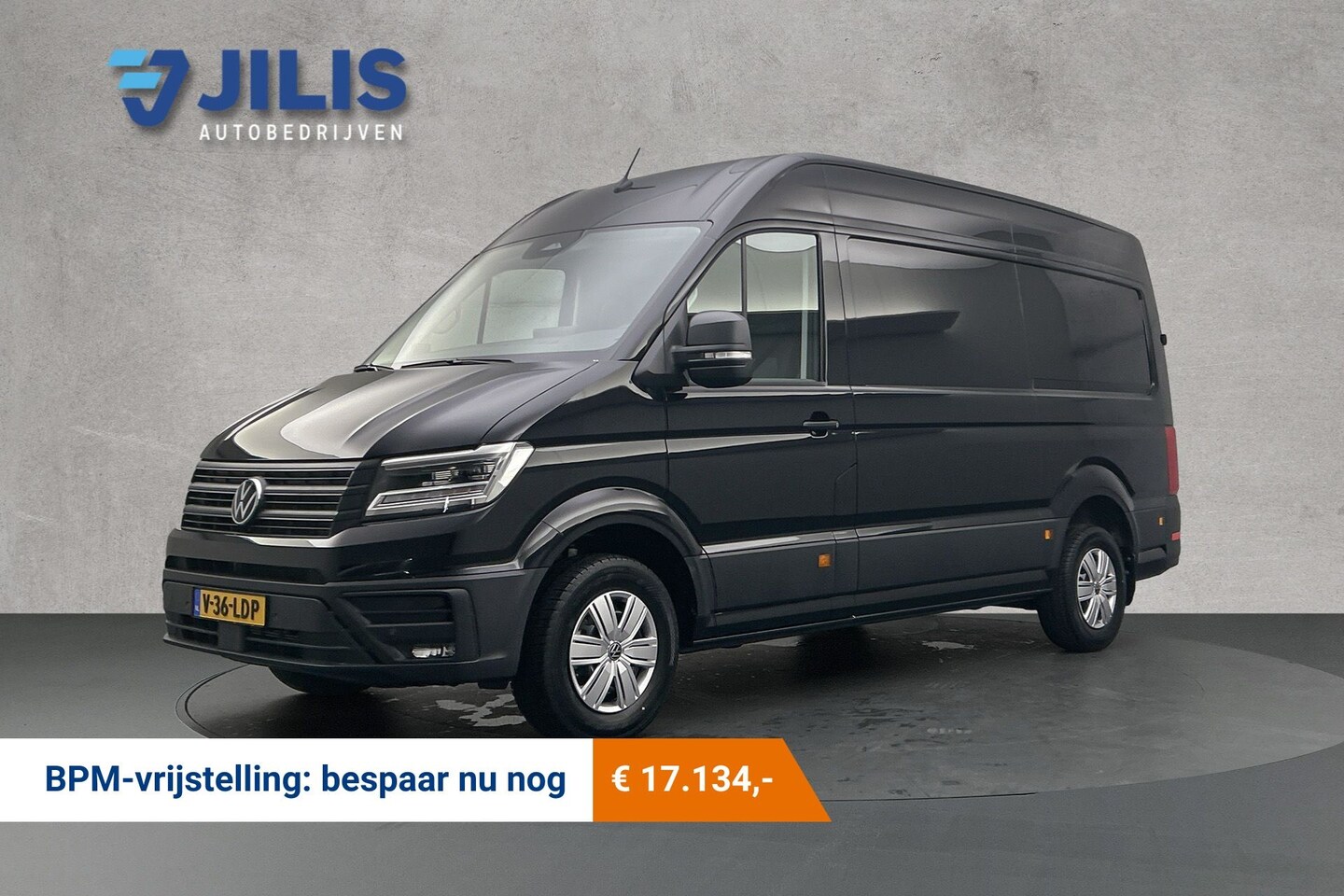Volkswagen Crafter - 2.0 TDI L3H3 177PK Automaat DSG | Nieuw model | Adaptief cruise control | Parkeersensoren - AutoWereld.nl