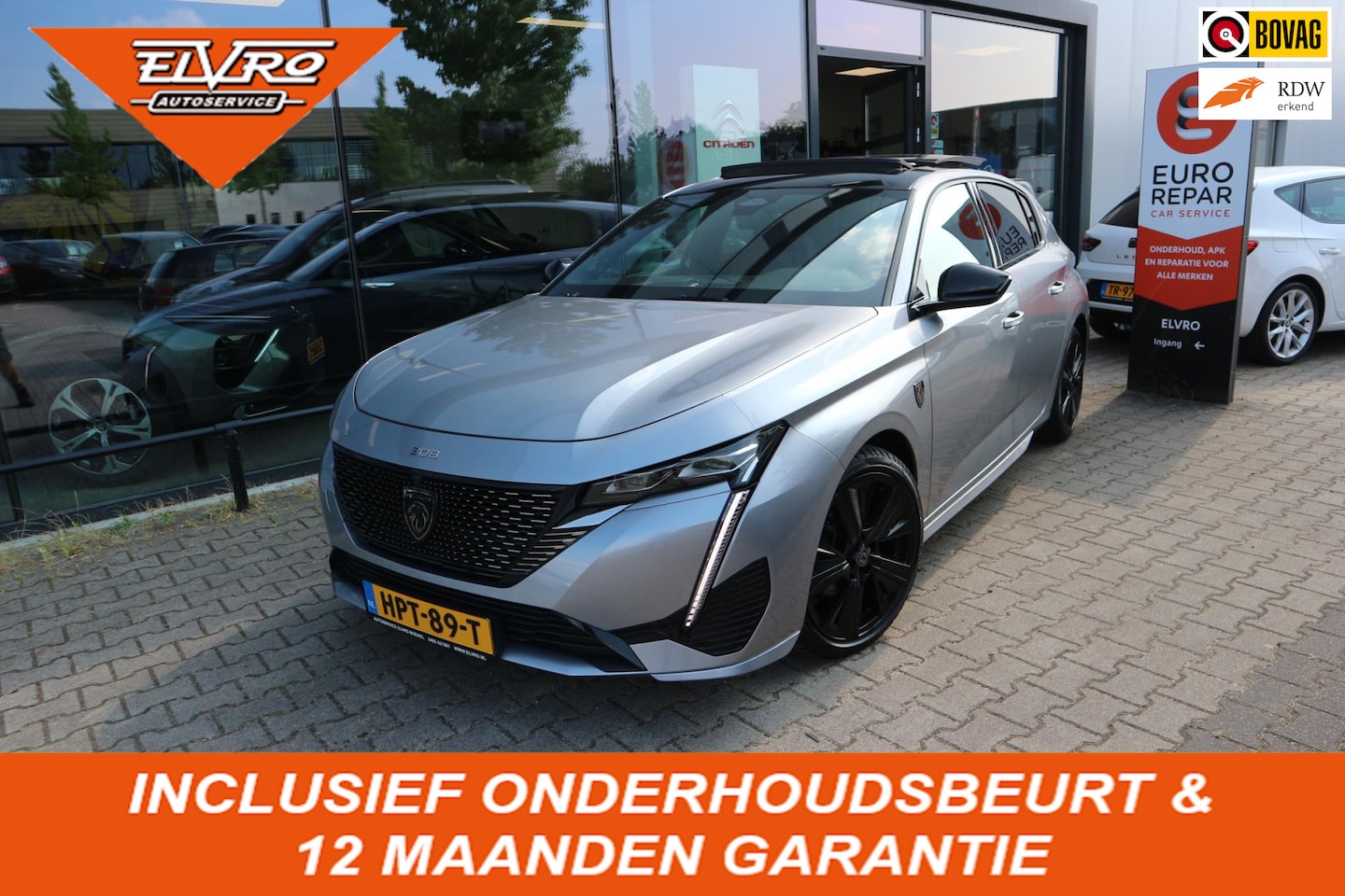 Peugeot 308 - 1.2 PureTech GT Pack Business AUTOMAAT NAVI LEDER PANORAMADAK FOCAL 360 CAMERA RIJLAARPRIJ - AutoWereld.nl