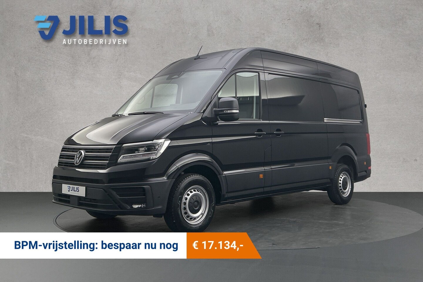 Volkswagen Crafter - 35 2.0 TDI L3H3 177PK DSG | Nieuw model | 2x Schuifdeur | Adaptief cruise control | Apple - AutoWereld.nl