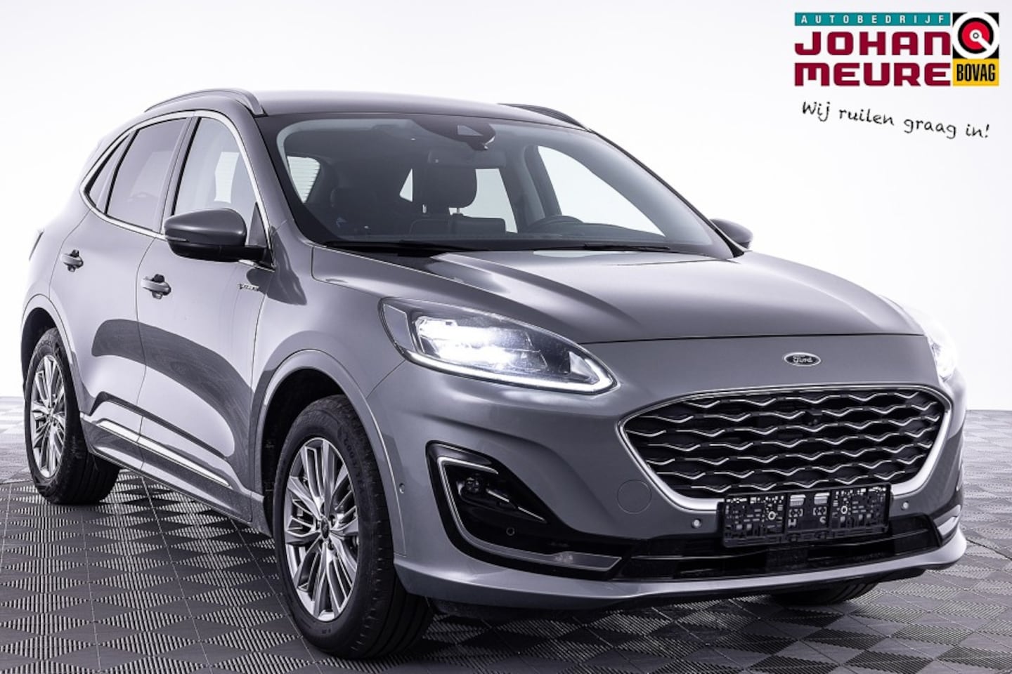 Ford Kuga - 2.5 PHEV Vignale | B&O | LEDER | NAVI | ECC | CARPLAY - AutoWereld.nl