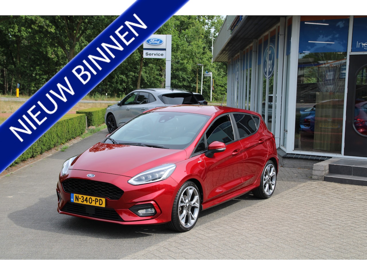 Ford Fiesta - 1.0 EcoBoost 125 pk ST-Line NAVI 18"LM B&O PREMIUM AUDIO - AutoWereld.nl