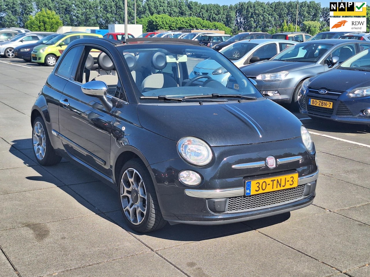 Fiat 500 C - € 5747,-1.2 Lounge Cabrio Nappas Apk 2026 - AutoWereld.nl