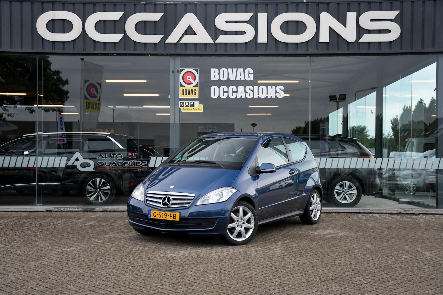 Mercedes-Benz A-klasse - 150 Classic LEDER-STOF/ LM 17 INCH/ TELEFOON VOORB - AutoWereld.nl