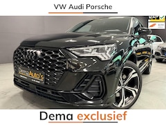 Audi Q3 Sportback - 45 TFSI e 3X S-LINE BLACK-LINE 20'' SFEERVERL/V-COCKPIT/NAVI/LEDER/DAB/LED/CAM///