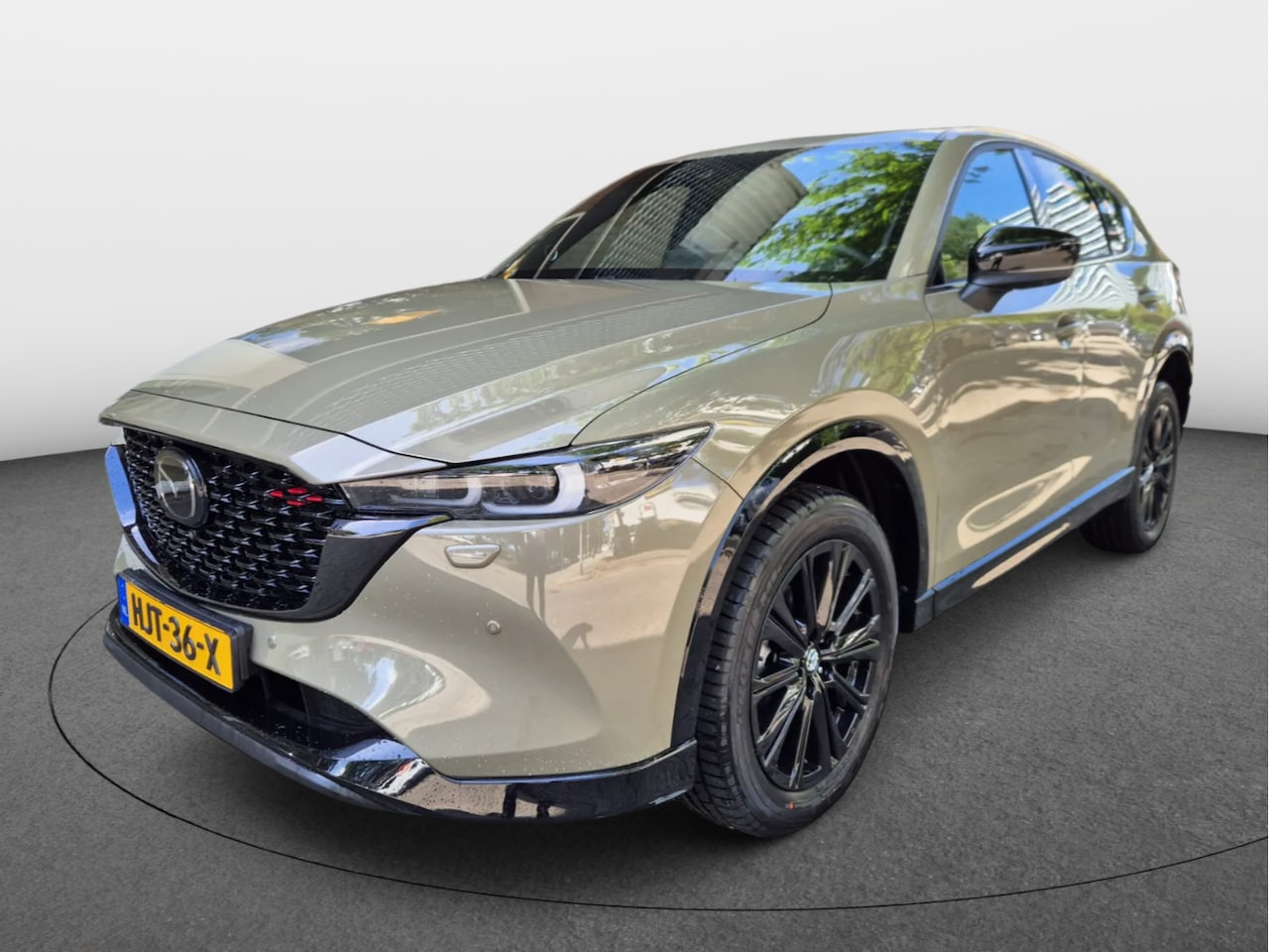 Mazda CX-5 - e-Skyactiv-G 165 Homura - Comfort Pack | 19-inch lichtmetalen velgen, Black Metallic | 360 - AutoWereld.nl