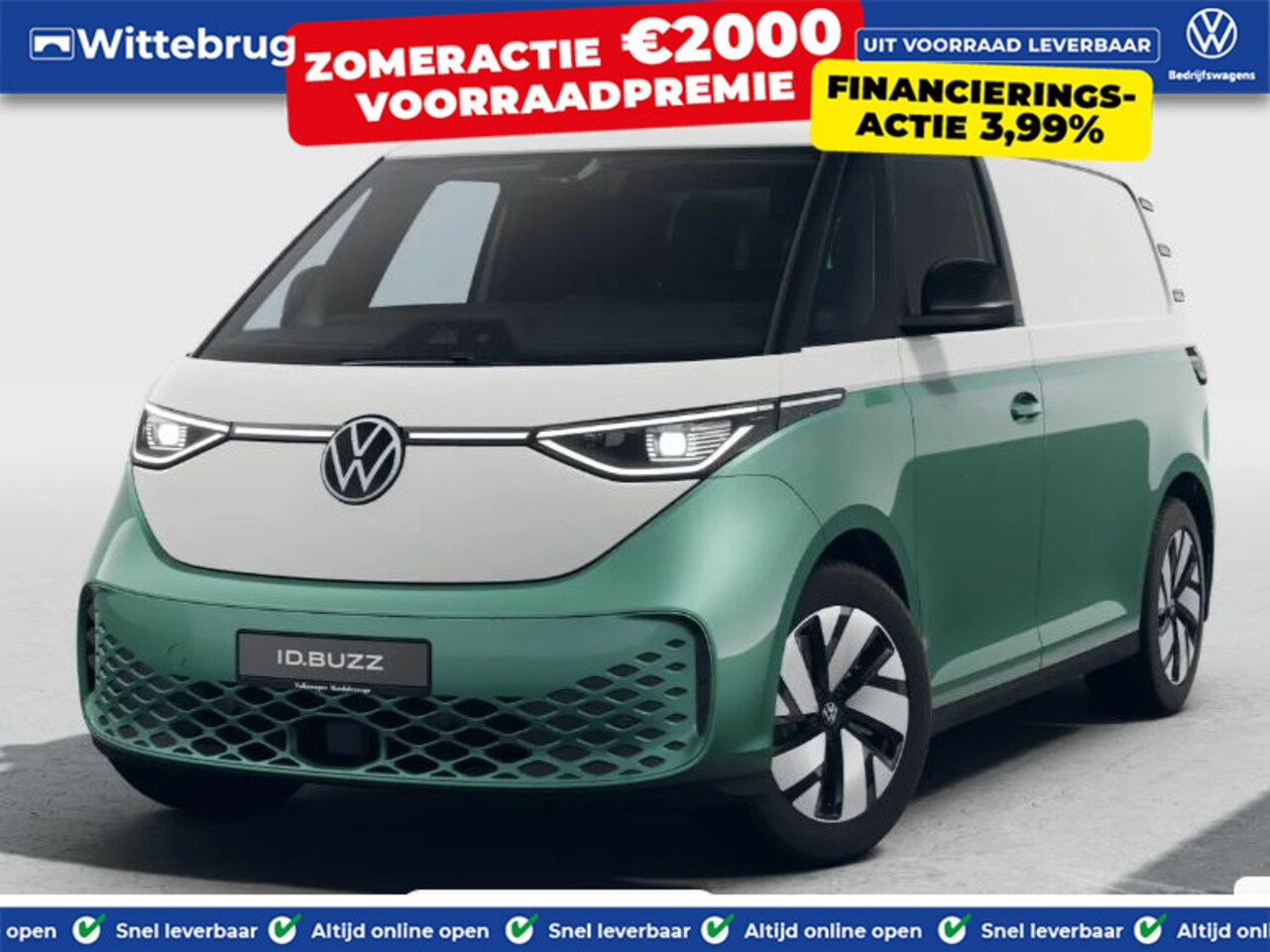 Volkswagen ID. Buzz Cargo - Anniversary Edition 79 kWh Anniversary Edition 79 kWh - AutoWereld.nl