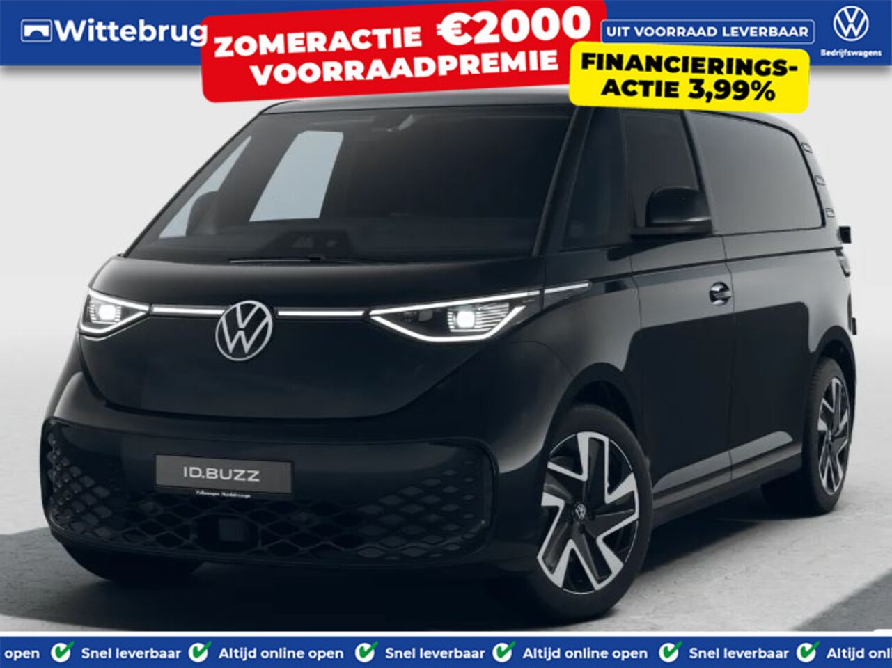Volkswagen ID. Buzz Cargo - Anniversary Edition 79 kWh 4MOTION Anniversary Edition 79 kWh 4MOTION - AutoWereld.nl