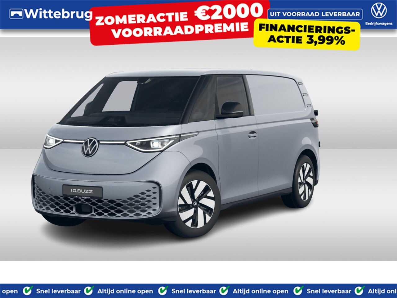 Volkswagen ID. Buzz Cargo - Bulli edition 79 kWh Bulli edition 79 kWh - AutoWereld.nl