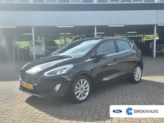 Ford Fiesta - 1.0 EcoBoost Titanium | Cruise control adaptief | Camera | Apple Carplay/Android Auto | Na