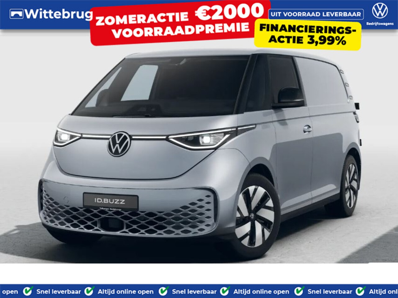 Volkswagen ID. Buzz Cargo - Anniversary Edition 79 kWh Anniversary Edition 79 kWh - AutoWereld.nl