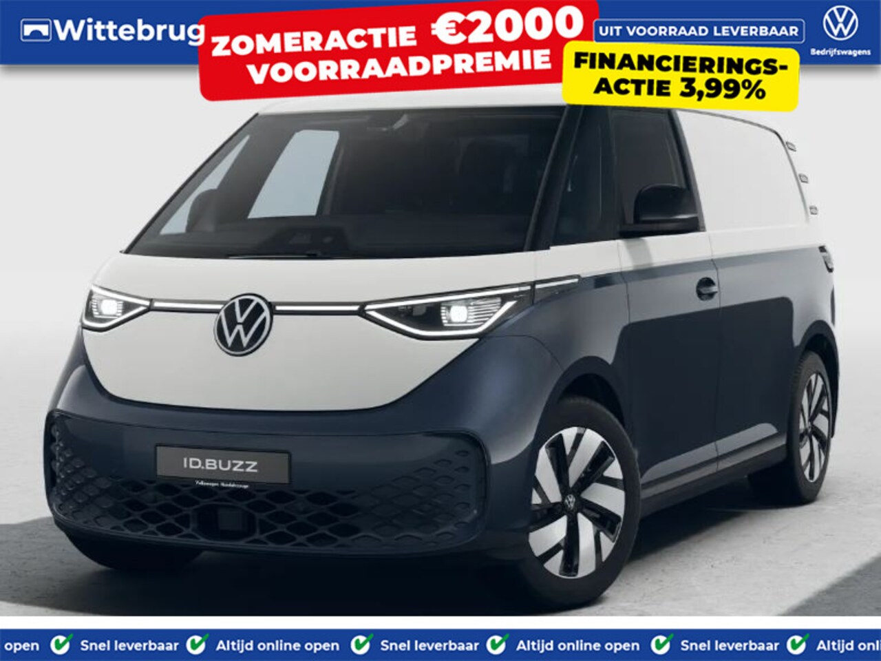 Volkswagen ID. Buzz Cargo - Anniversary Edition 79 kWh Anniversary Edition 79 kWh - AutoWereld.nl