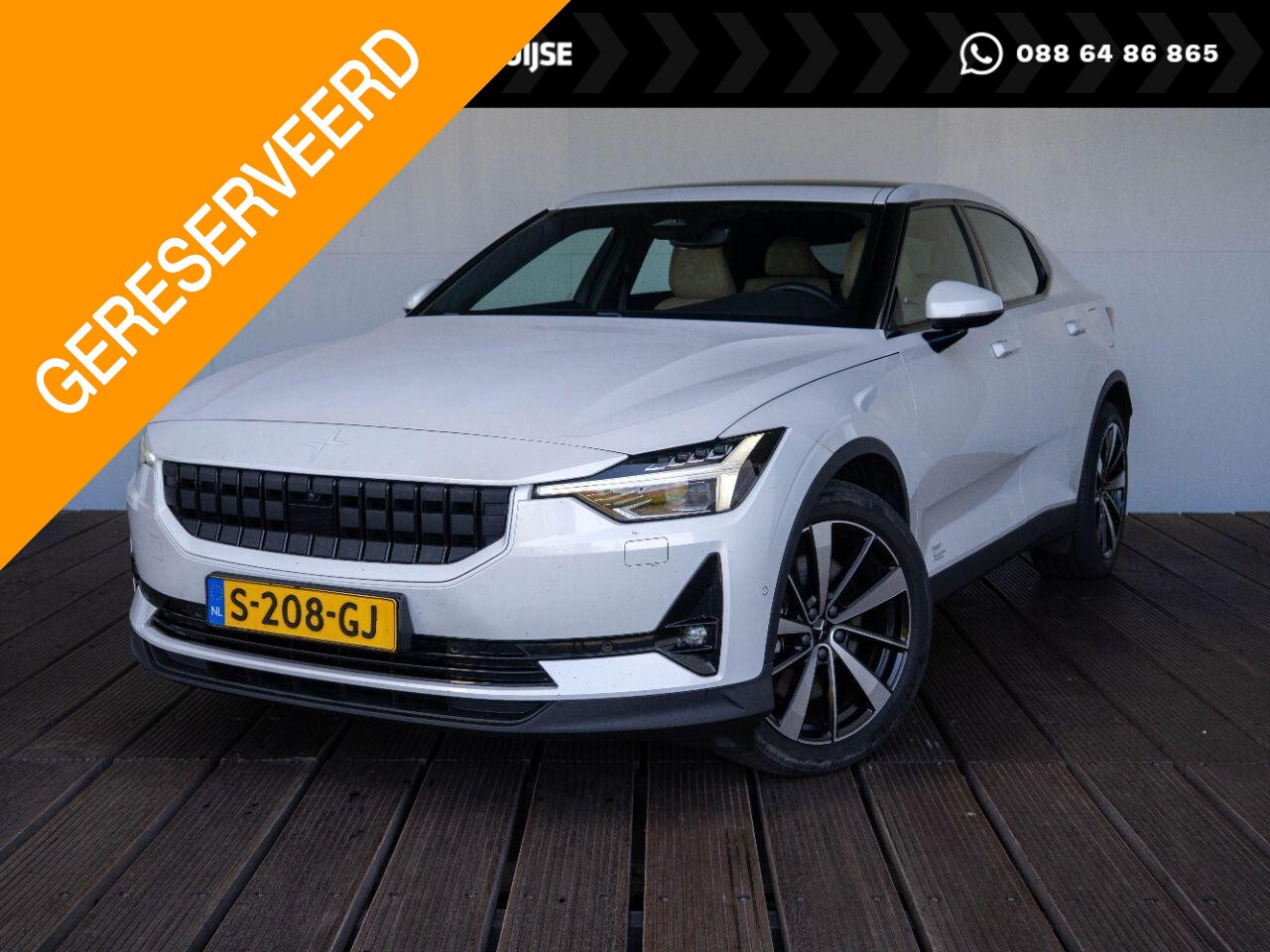 Polestar 2 - Long Range Dual Motor Launch Edition 78kWh |Pilot | Plus | AWD | Leder | Stoelventilatie - AutoWereld.nl