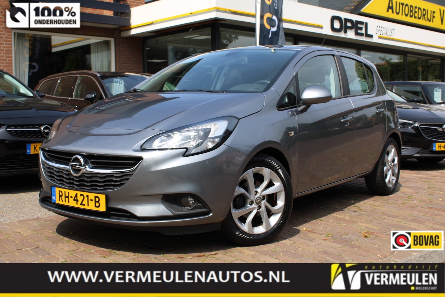 Opel Corsa - 1.4 90PK Online Edition + 16"/ Airco/ Cruise/ Navi/ CarPlay/ NL auto - AutoWereld.nl