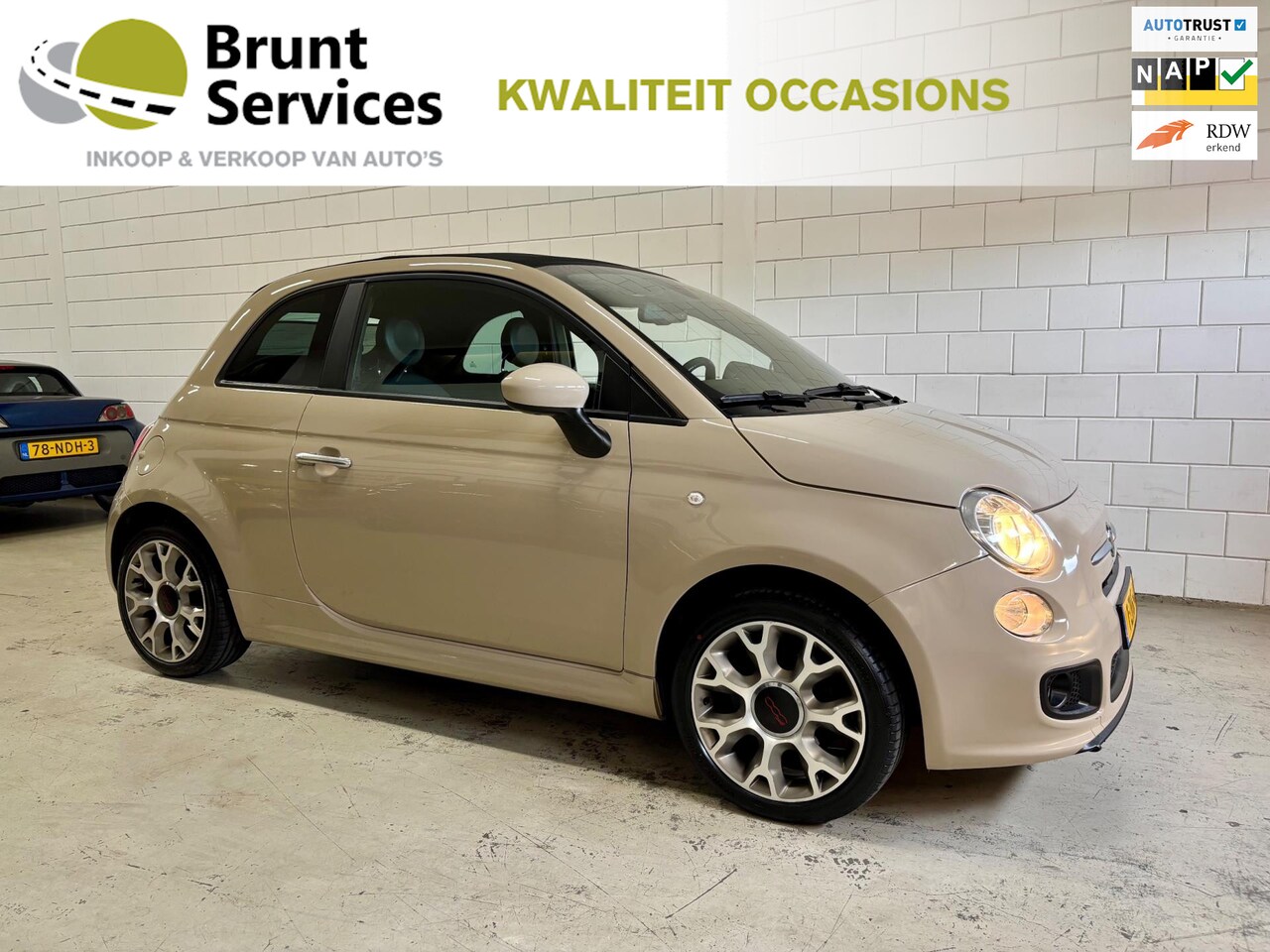 Fiat 500 C - 0.9 TwinAir Turbo 500S Bj.15|Cabrio|Clima|Top uitstraling !! - AutoWereld.nl