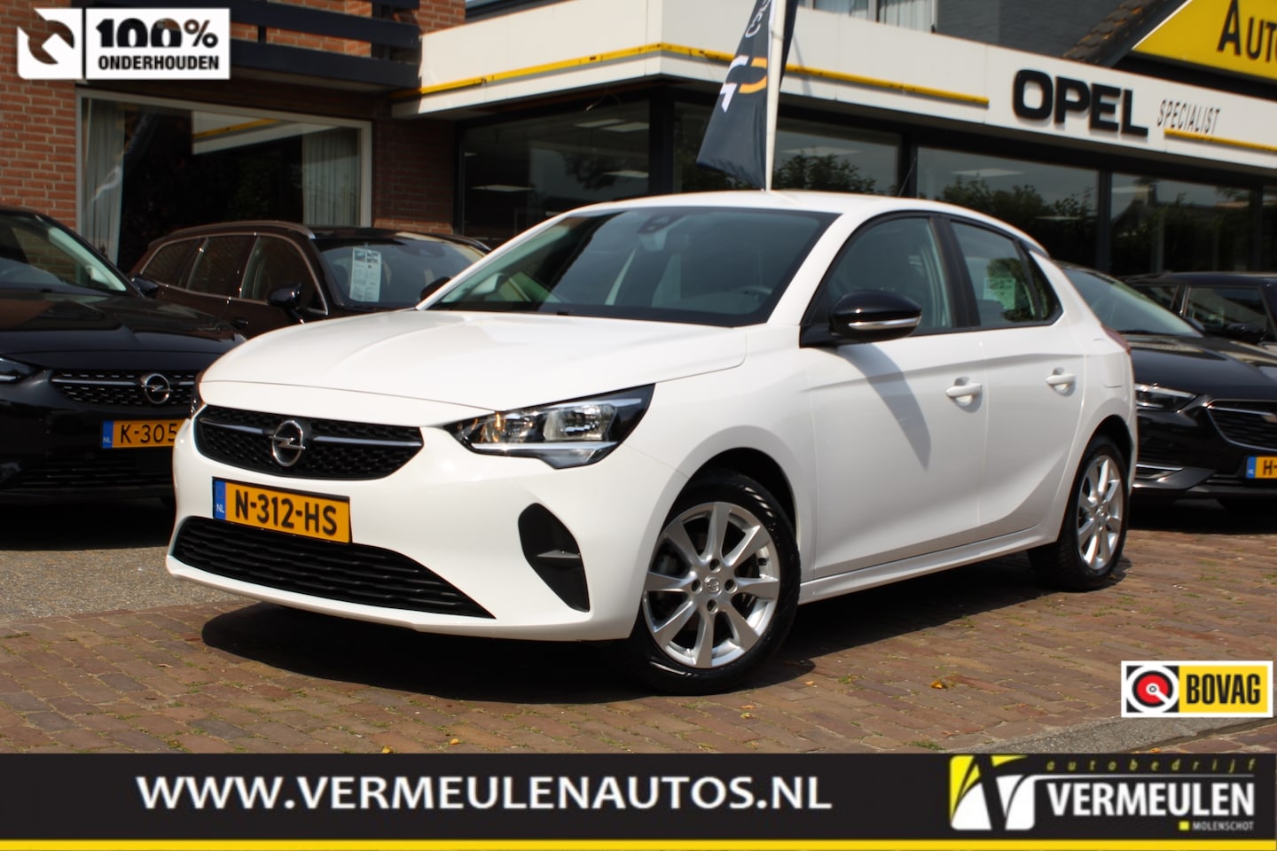 Opel Corsa - 1.2 75PK Edition + 16"/ Airco/ Cruise/ CarPlay/ NL auto - AutoWereld.nl