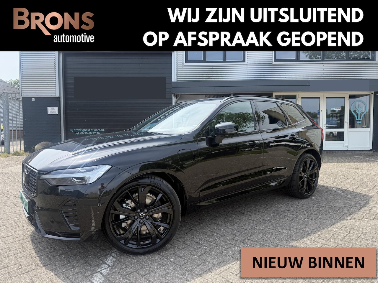 Volvo XC60 - 2.0 T6 Plug-in hybrid AWD Plus Black Edition Full options “new” - AutoWereld.nl