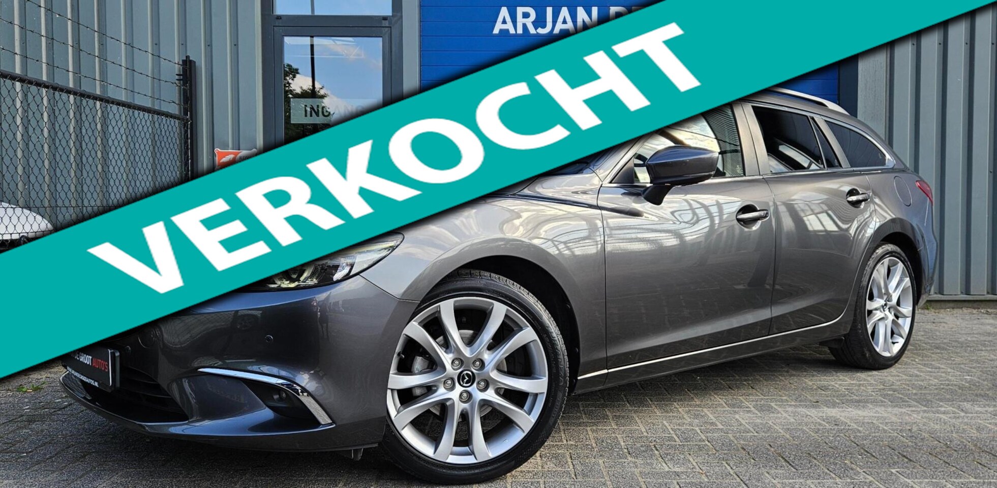 Mazda 6 Sportbreak - 2.0 SkyActiv-G 165 Navi Camera Trekhaak Keyless LED - AutoWereld.nl