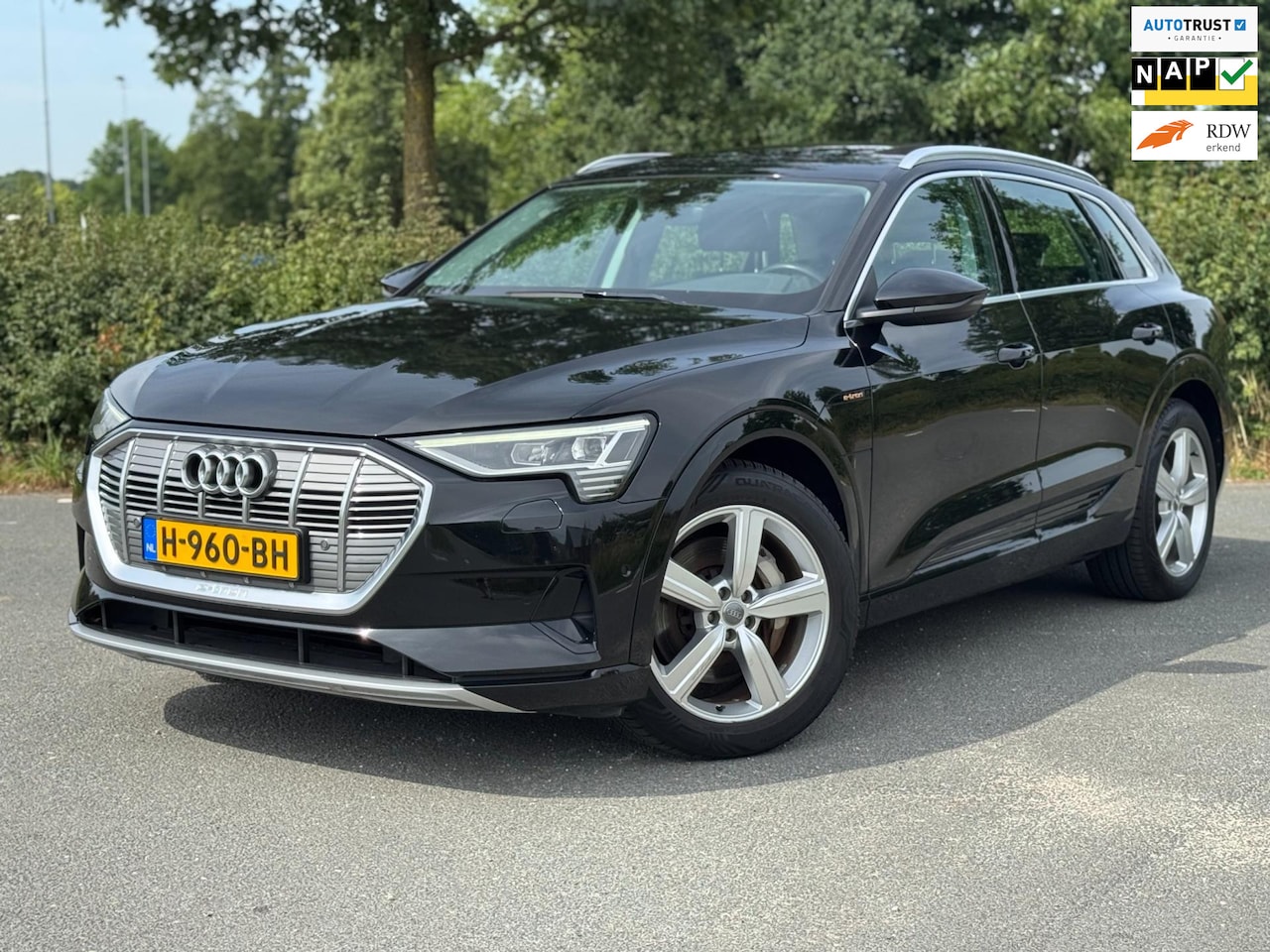 Audi e-tron - e-tron 50 quattro Launch edition plus E-tron 50 quattro Launch edition plus 71 kWh,PANO,LEDER, - AutoWereld.nl