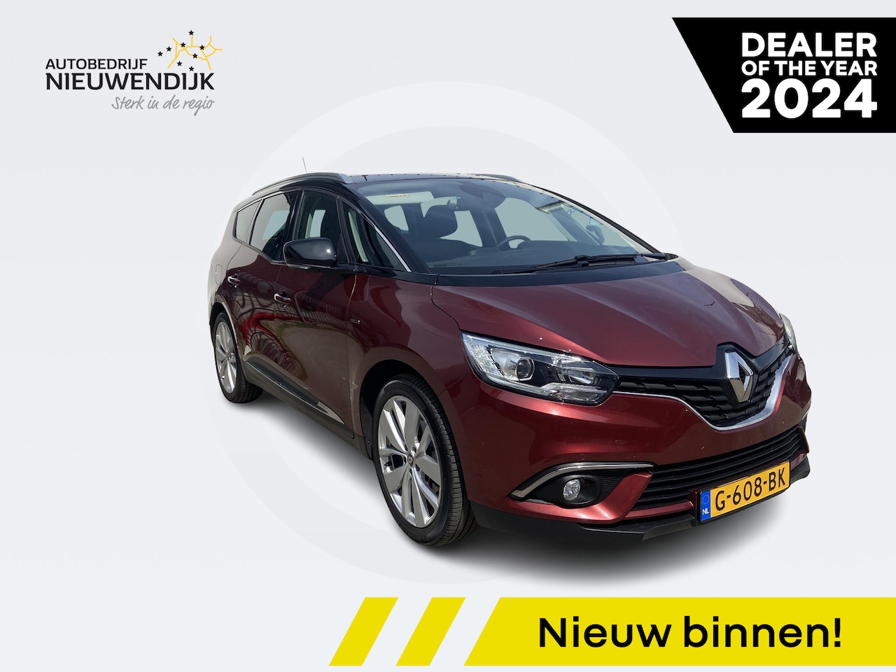 Renault Grand Scénic - 1.3 TCe Limited 7p. Climate control/Navigatie/Cruise control/Trekhaak/7 persoons - AutoWereld.nl