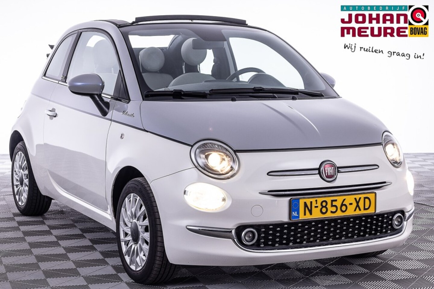Fiat 500 C - 1.0 Hybrid Dolcevita | ECC | CARPLAY | LEDER | NAVI - AutoWereld.nl