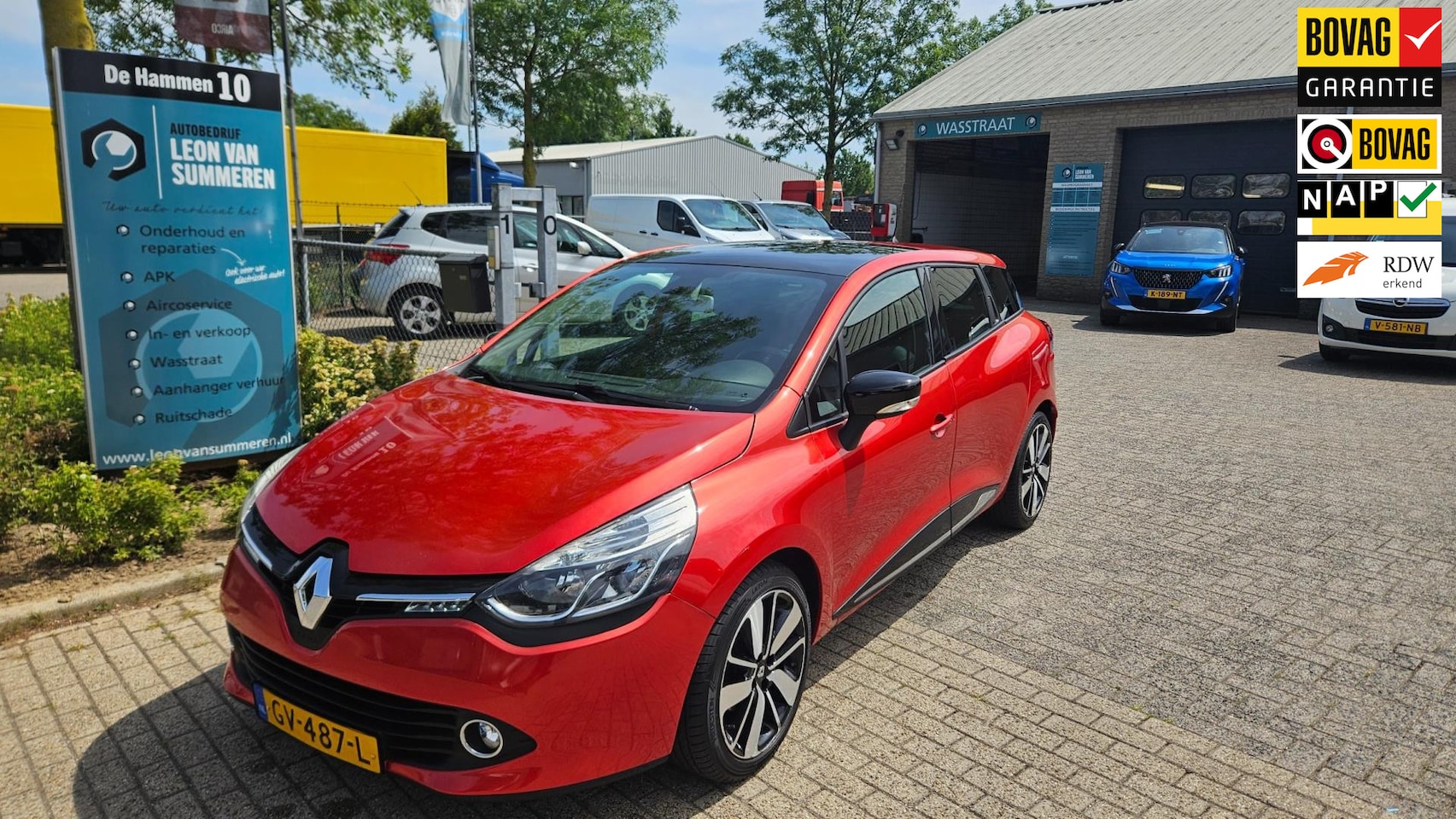 Renault Clio Estate - 0.9 TCe Dynamique l 1e Eigenaar l Keyless entry l Panoramadak l Clima control - AutoWereld.nl